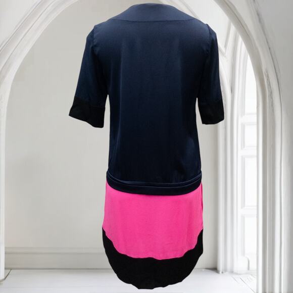 Diane Von Furstenberg Silk Dress Women's Size 2 XS Koemi Casual Chic Dropwaist - Picture 3 of 6